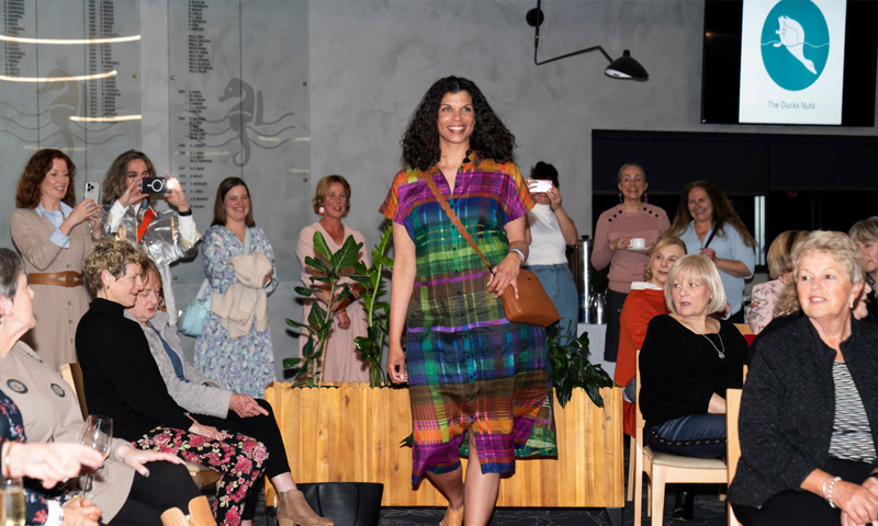 Back on the catwalk!