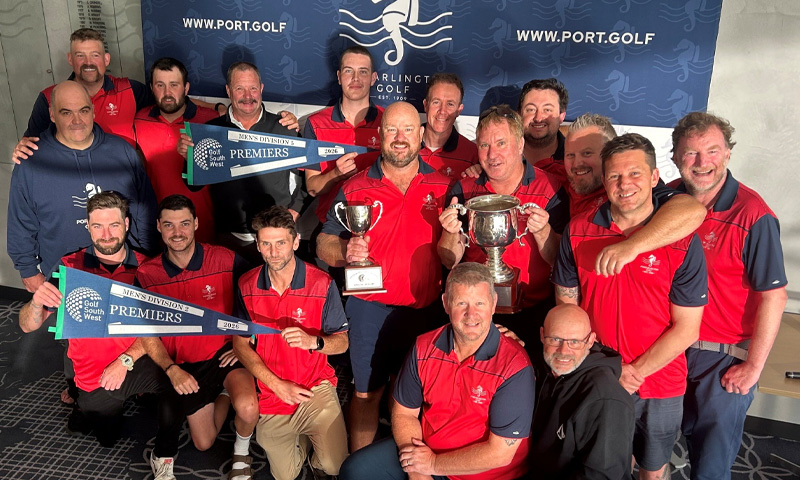 Men cover Port in glory